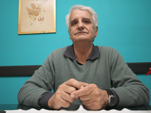 Rodolfo "Rolo" Rodríguez, titular de la lista "Amarilla y Blanca – 15 de Marzo" de SUTERyH Mar del Plata.