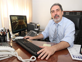 Adm. Marcelo Ruiz, presidente de AIPH [foto de archivo].