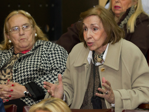 Alicia Gimnez, presidenta de la Unin de Consorcistas de la Repblica Argentina.