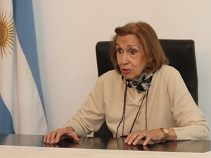 Alicia Gimnez, presidenta de la Unin de Consorcistas de la Repblica Argentina.