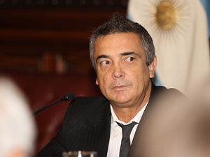 Senador nacional Eugenio Justiniano "Nito" Artaza.