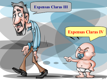 Luego de 166 das de vida Expensas Claras III (Mis Expensas I) se jubila cuando nace Expensas Claras IV (Mis Expensas II).