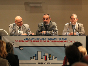 De Izq. a Der.: Administradores Ariel Copari (La Plata), Alejandro Pani (Mar del Plata) y Adolfo Jger (Rosario).