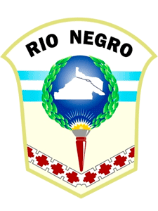 Primer escudo de la provincia de Rio Negro.