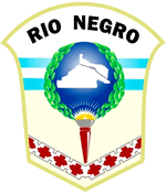 Primer escudo de la provincia de Rio Negro.