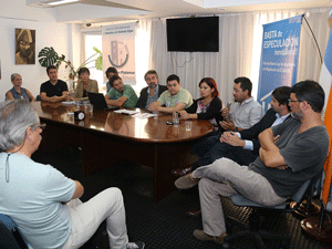 La conferencia de prensa se realiz en la Casa de la Provincia de Tierra del Fuego en la CABA.