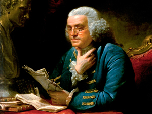 Benjamín Franklin (Boston, 17 de enero de 1706 - Filadelfia, 17 de abril de 1790) inventor del pararrayos.