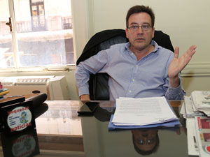 Marcelo Ramal, legislador porteño por el Frente de Izquierda y de los Trabajadores.