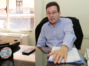 Marcelo Ramal: "en lo que sí deberían estar juntos, tanto consorcistas como porteros, es en defender un salario justo para todos".