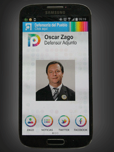 El aplicativo para celular de Oscar Zago fue 'descargado' entre 10 y 50 veces y no obtuvo ninguna valoración de los usuarios.