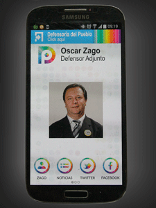 El aplicativo para celular de Oscar Zago fue 'descargado' entre 10 y 50 veces y no obtuvo ninguna valoracin de los usuarios.