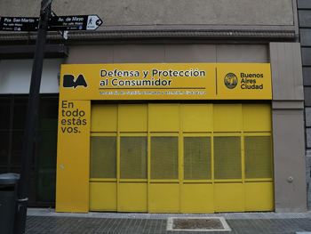 Sede de Defensa y Protección del Consumidor y del Registro Público de Administradores porteño.