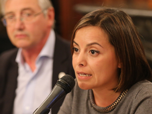 Soledad Sede, coordinadora de la campaa de Basura Cero de Greenpeace en Argentina.