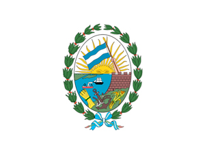 Bandera de la ciudad de Rosario.