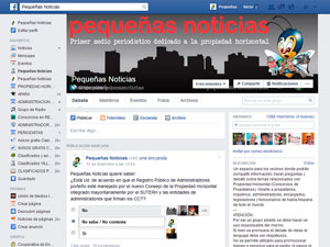 Grupo de Pequeñas Noticias en Facebook.