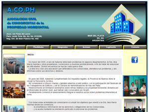 Sitio Web de ACoPH.