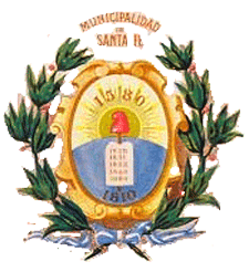 Escudo de la Municipalidad de Santa Fe.