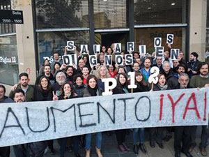 Es la segunda medida de fuerza que los trabajadores del medio toman contra sus nuevos dueos.